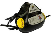 Load image into Gallery viewer, MP Reusable Adult Face Mask With Exhalation Valves and 3 Replaceable P2 Filters LARGE
